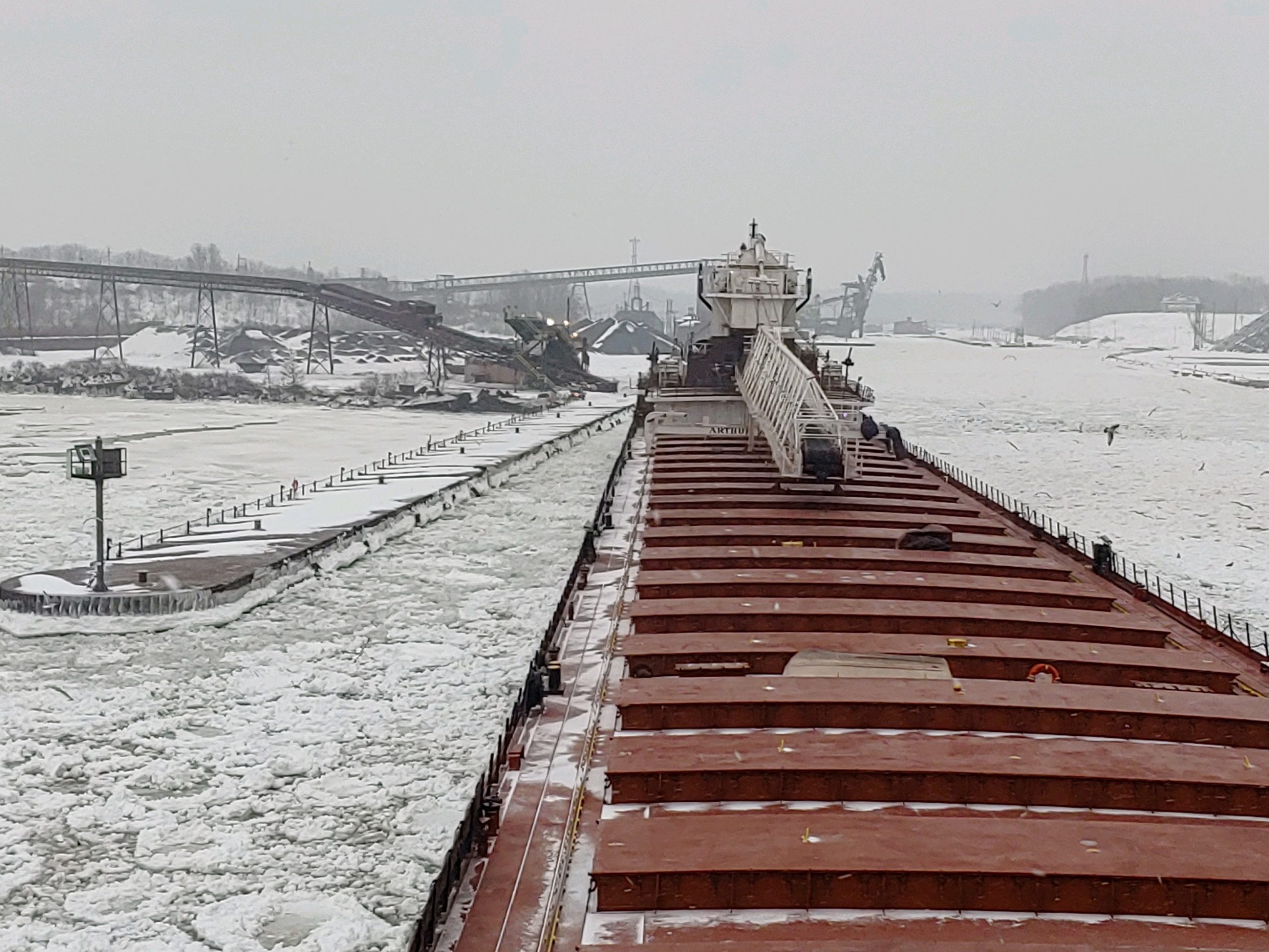 Lack of Coast Guard Icebreaking Disrupts Supply Chain and Delays Soo Lock Dewatering